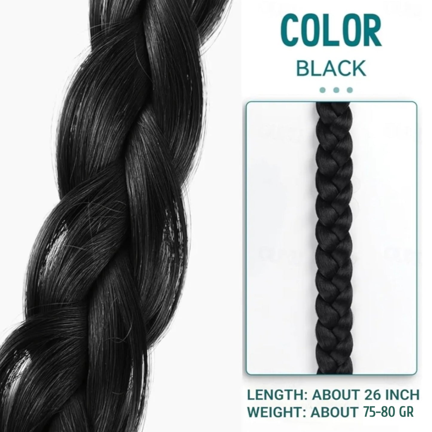 Black Choti 26 inch