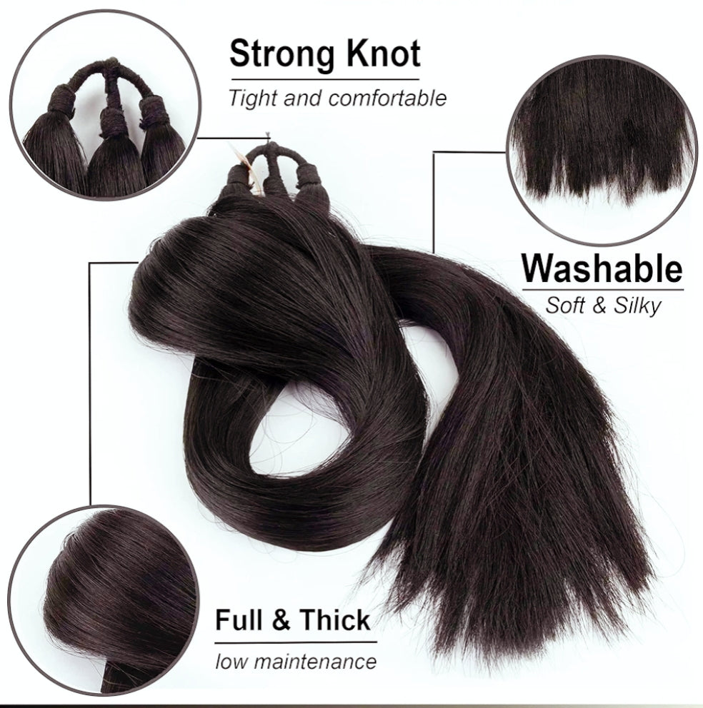 Brown Choti 26 inch